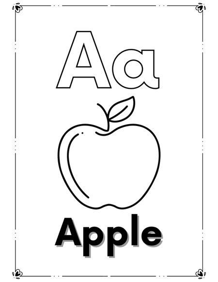 Alphabet Coloring Book v.2