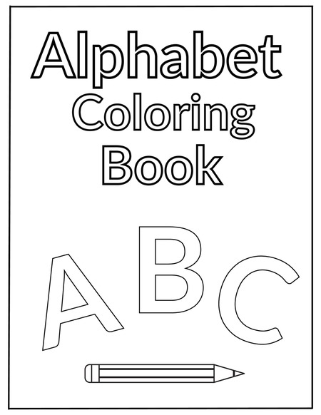 Alphabet Coloring Book
