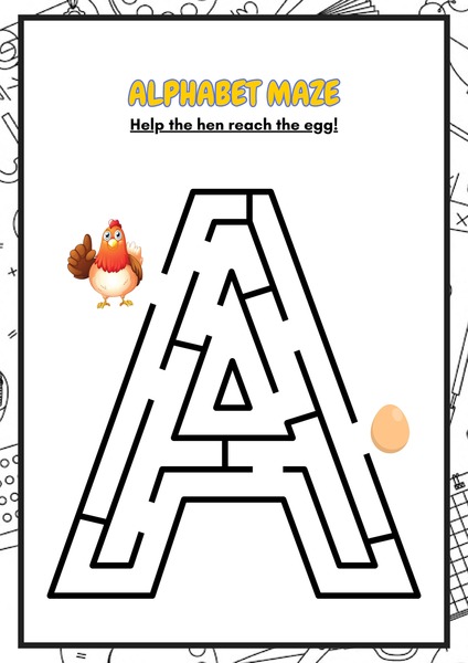 Alphabet Maze - Complete Pack