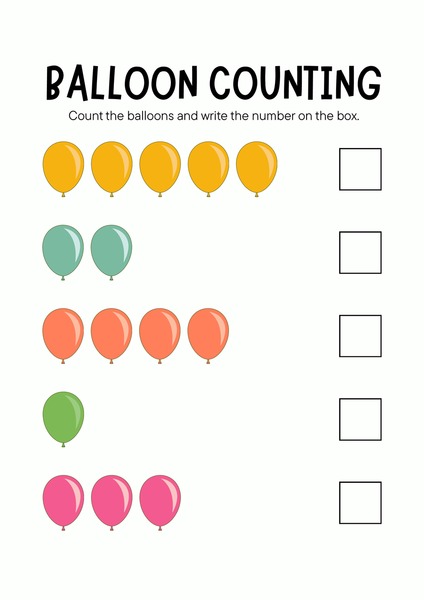 Balloon Counting