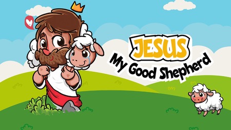 Banner - Jesus, My Good Shepherd v.2