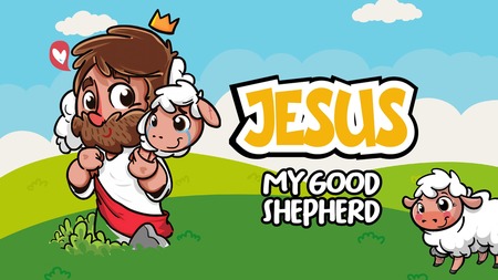 Banner - Jesus, My Good Shepherd v.3