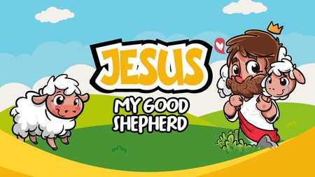 Banner - Jesus, My Good Shepherd v.4