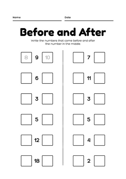 Before and After