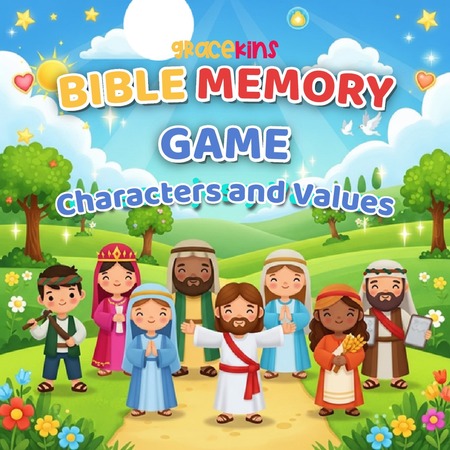 Bible Memory Game - Characters and Values