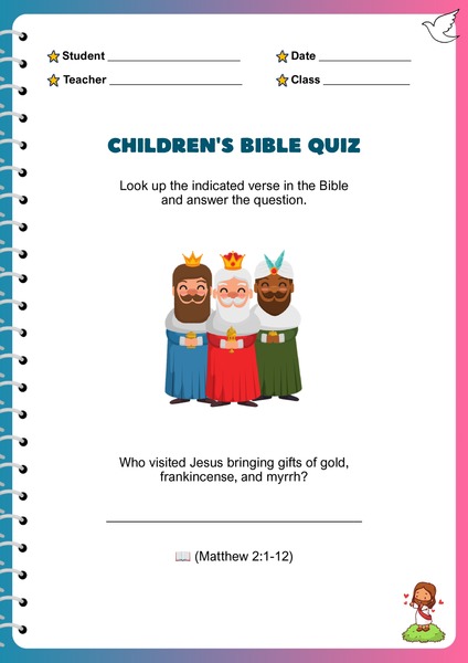 Bible Quiz - The Three Wise Men