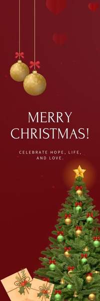 Bookmark - Merry Christmas v.3