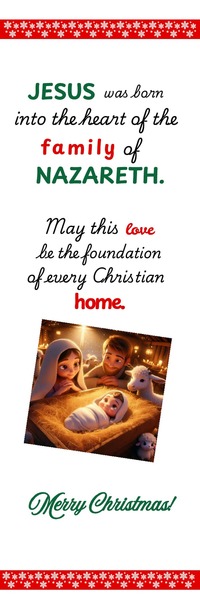 Bookmark - Merry Christmas v.5