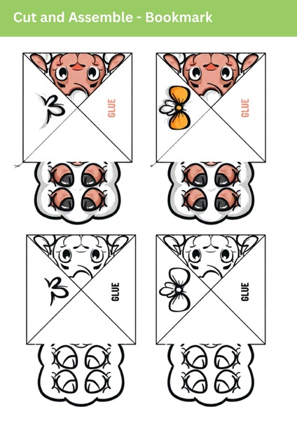 Bookmark - Sheep