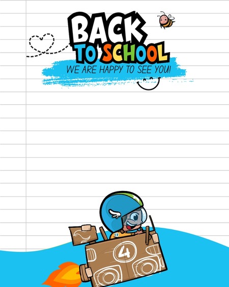 Card - Back to School