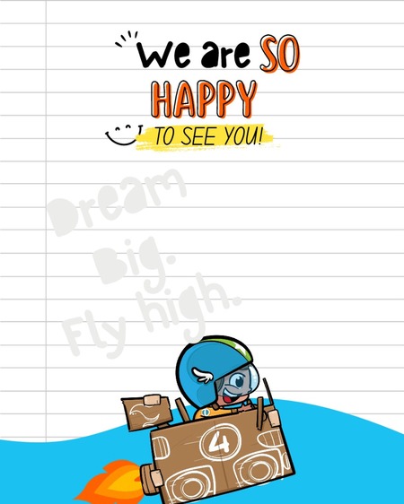 Card - We Are so Happy to See You v.2