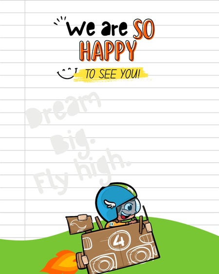Card - We Are so Happy to See You v.3