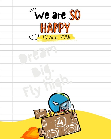 Card - We Are so Happy to See You v.5