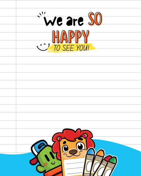 Card - We Are so Happy to See You v.7