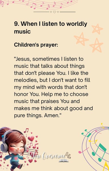 Challenge 9 - When I Listen to Worldly Songs