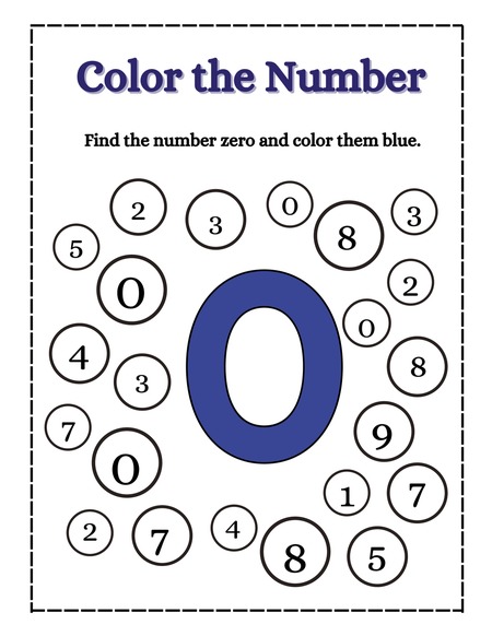 Color the Number