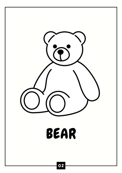 Coloring - Bear v.2