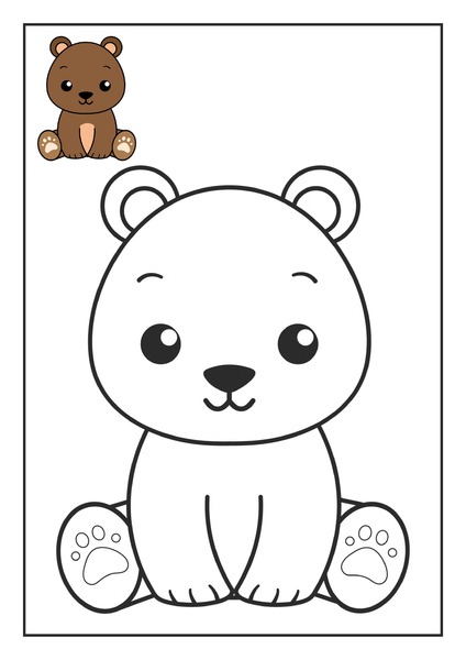 Coloring - Bear