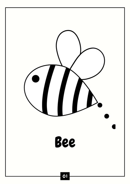 Coloring - Bee