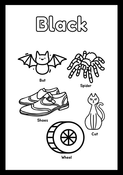 Coloring - Black