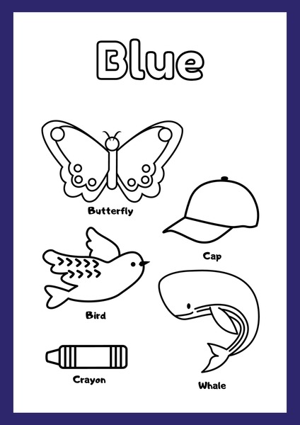 Coloring - Blue