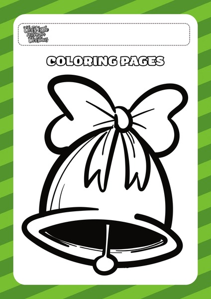 Coloring - Christmas Bell
