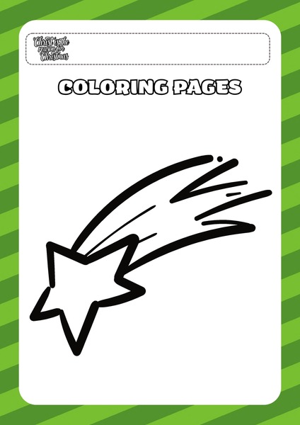 Coloring - Christmas Star
