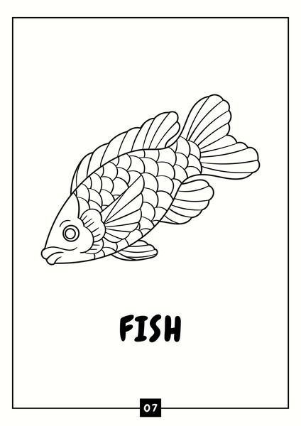 Coloring - Fish v.2