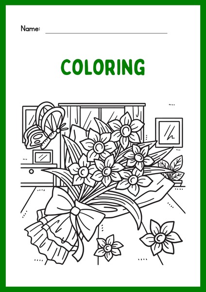 Coloring - Flowers