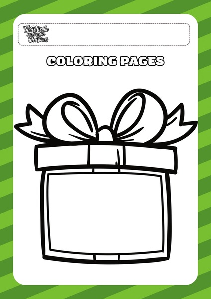 Coloring - Gift