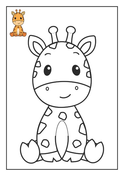 Coloring - Giraffe