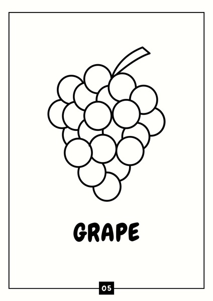Coloring - Grape