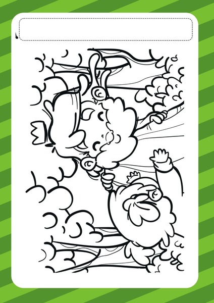 Coloring - Jesus, the Good Shepherd