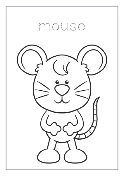 Coloring - Mouse