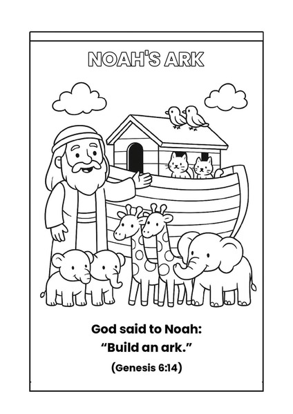 Coloring - Noah's Ark