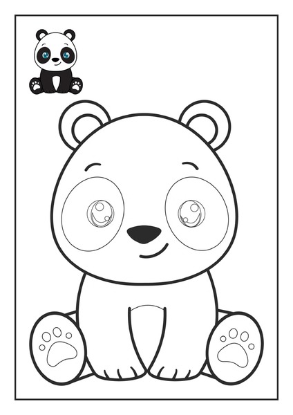 Coloring - Panda Bear