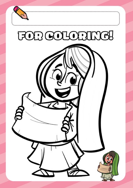 Coloring - Priscilla