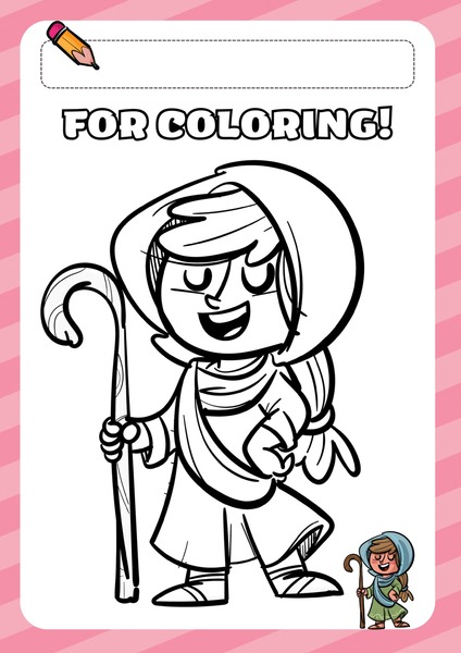 Coloring - Rachel