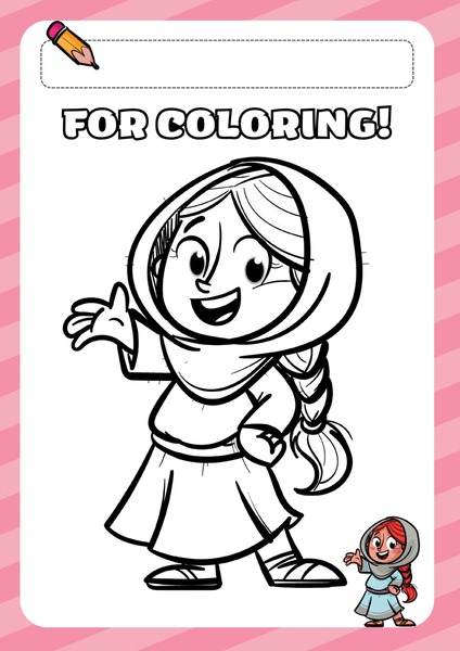 Coloring - Rahab