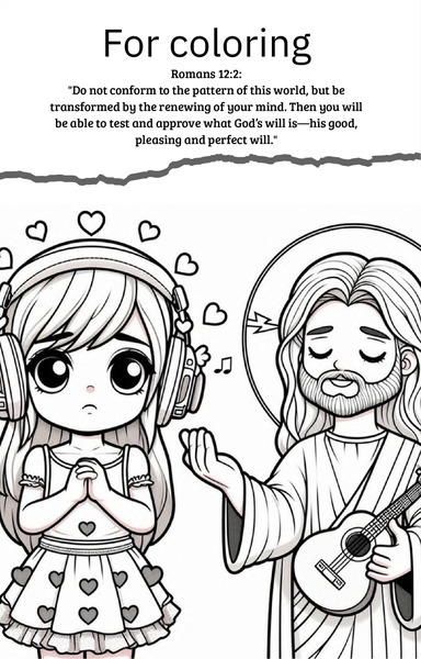 Coloring - Romans 12:2