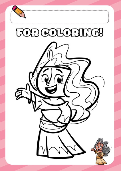 Coloring - Sarah