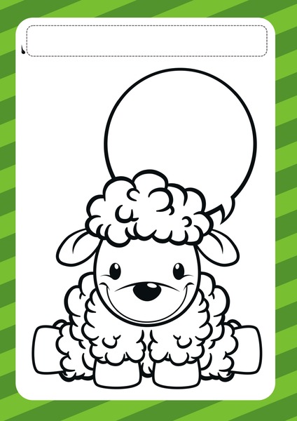 Coloring - Sheep v.2