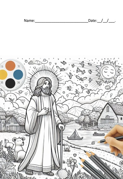 Coloring - The Pastor
