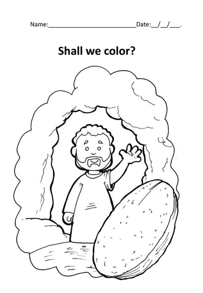 Coloring - The Stone of the Tomb
