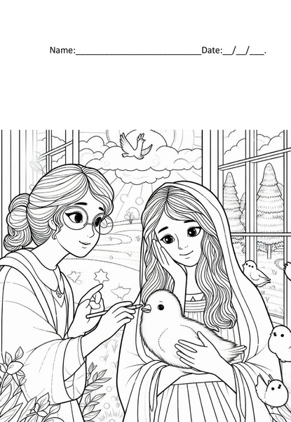 Coloring - Womens