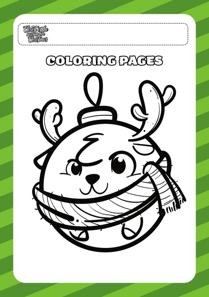 Coloring Page - Christmas v.2