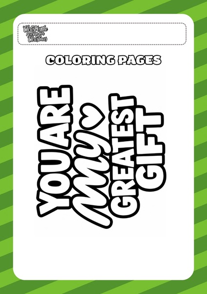 Coloring Page - Christmas v.6