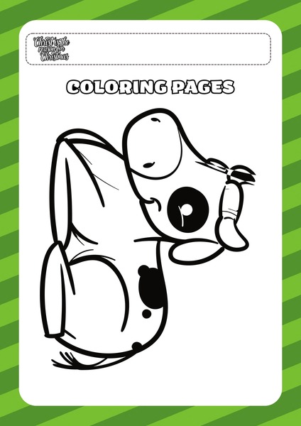 Coloring Page - Cow