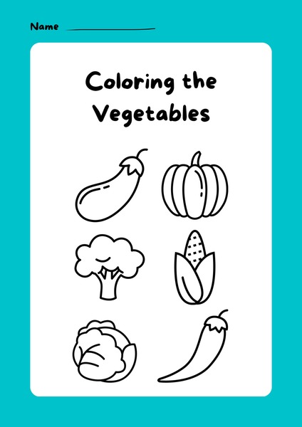 Coloring the Vegetables