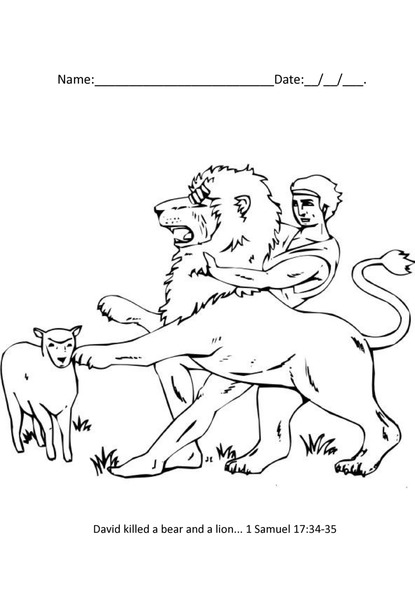 Coloring with Purpose - David